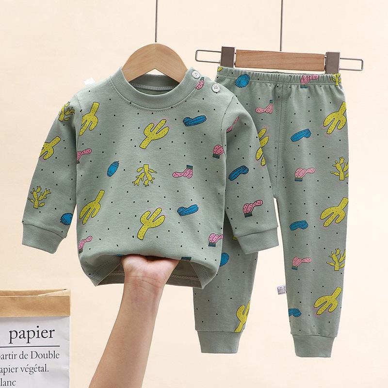 

Clothing Sets Baby T-shirt+Pants 2pcs Autumn Winter Girls Boys Clothes Outfit Suit Infant Toddler Set Born Kids Children, White