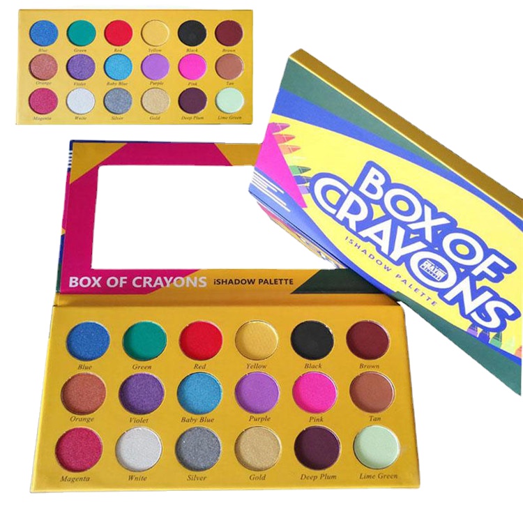 2022 Makeup Eye Shadow Palette 18 Color Flash Matte-image-438596742