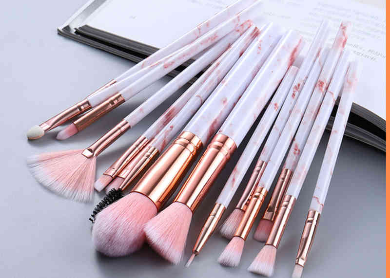 

NXY Makeup Brush 5 15pcs es Tool Set Cosmetic Powder Eye Shadow Foundation Blush Blending Beauty Make Up Maquiagem 0406