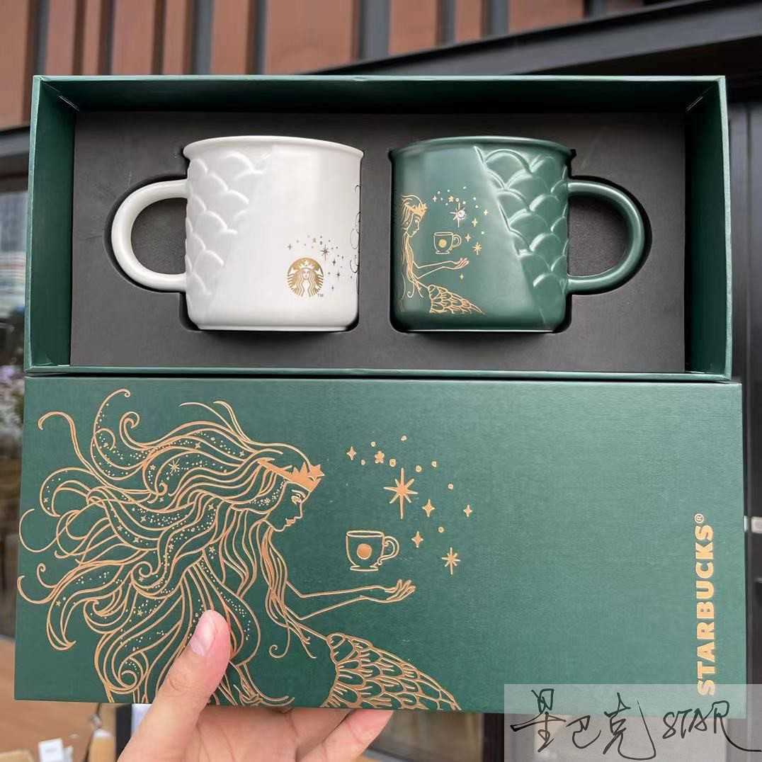 Starbucks 50th anniversary 355ml anniversary goddess Mug couple wedding gift coffee cup-image-760325710