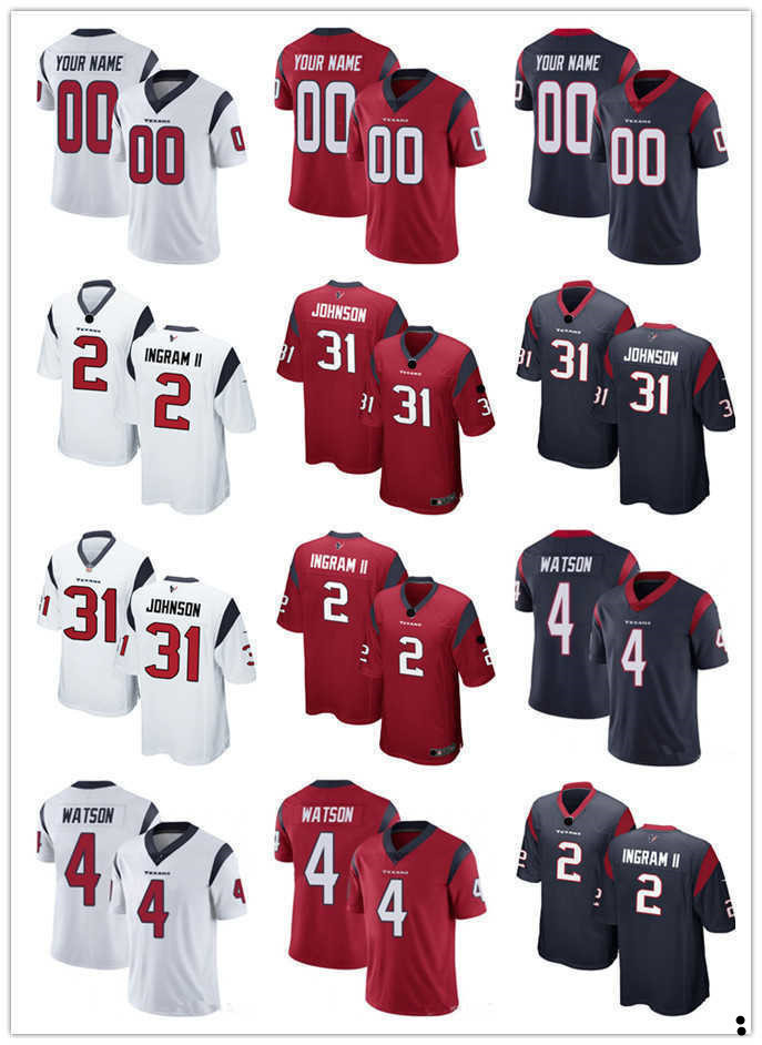 

Football Jerseys 31 David Johnson Custom Houston''Texans''Jersey 24 Derek Stingley Jr. 59 Kenyon Green 25 Marlon Mack 12 Nico Collins 10 Davis Mills, Color