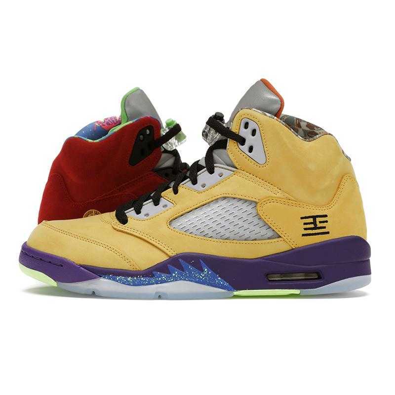

Men Jumpman 5 Basketball Shoes 5s UNC Raging Red Concord Blue Racer Blue Metallic Green Bean Anthracite Alternate Sports Sneakers, (20)