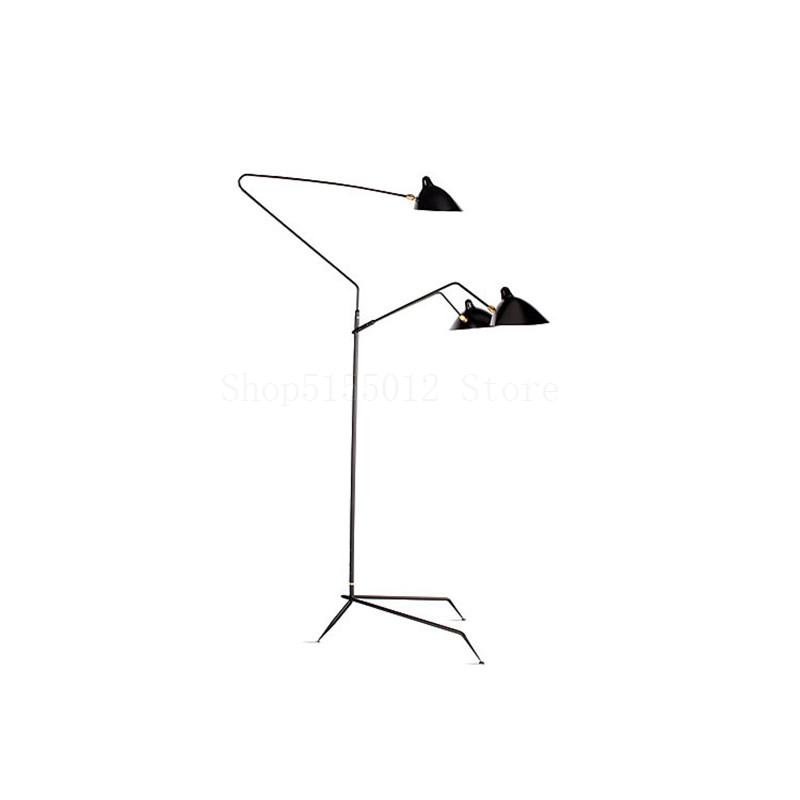 

Floor Lamps Tripod Lamp For Living Room Decoration Restaurant Bedroom Standing Black White Color Loft Industrial Light