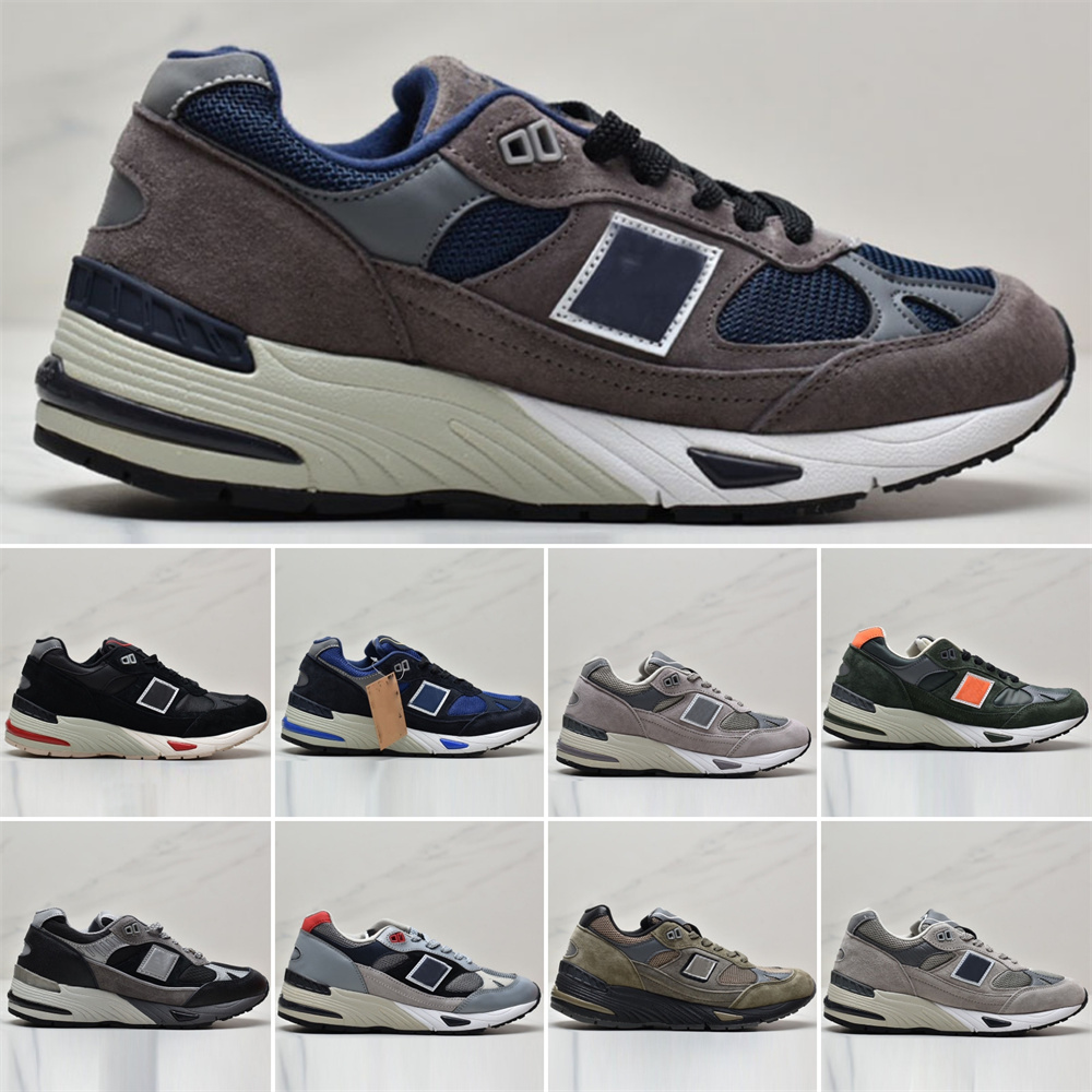 

Mens running shoes 991 designer Snkrs made usa Boys retro sneakers sneaker tech England Black Red goat Kith Grey suede upper rubber outsole genuine leather lace up, #4