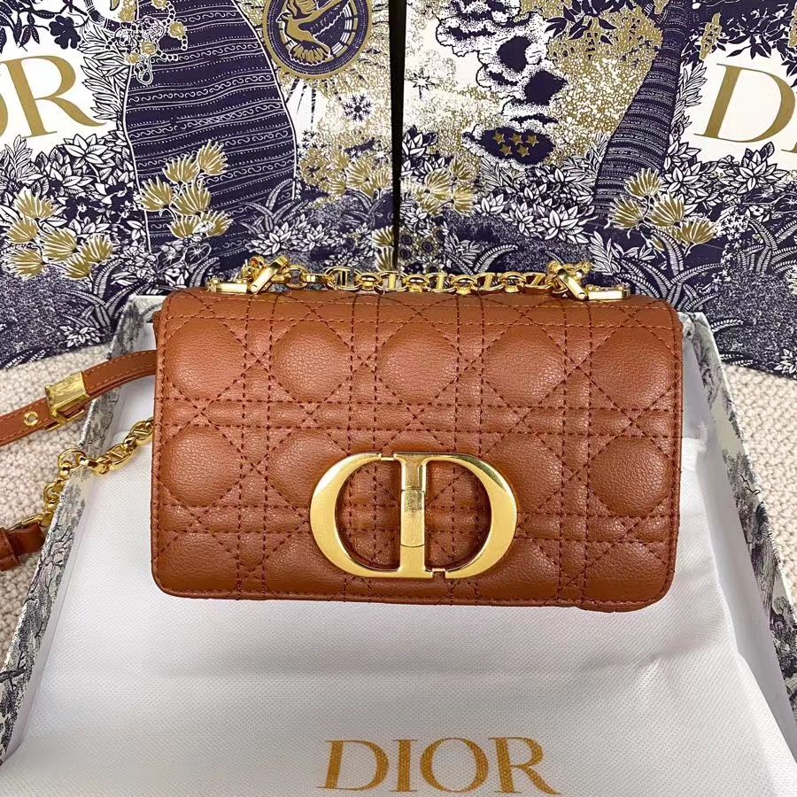 

dior caro flap chain shoulder bags, Blue