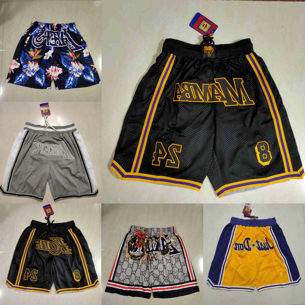 

Basketball Shorts Los Angeles''Lakers''men Throwback pocket purple, Color