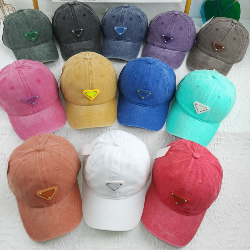 

12 Colors Baseball Cap Designers Caps For Men Women Fitted Hat Mens Luxurys Casquette Inverted Triangle Buckets Hats Chapeau D2206071Z, No.1