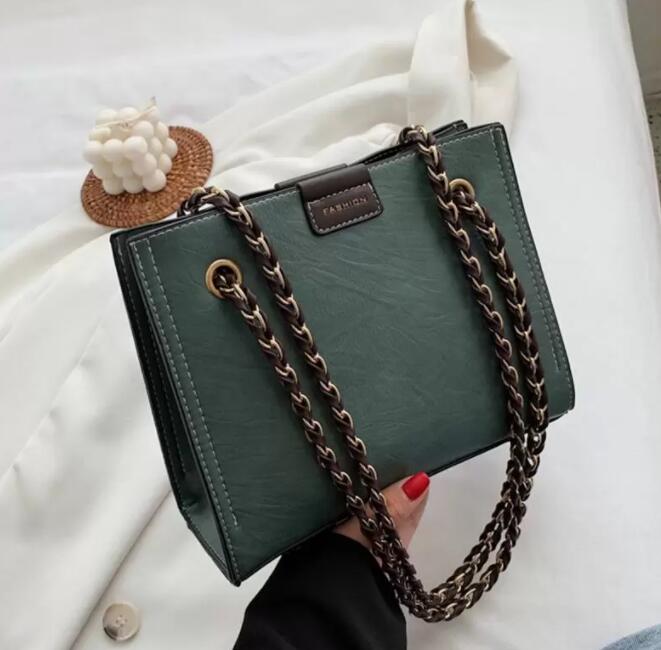 

Fashion Leather Chain Design Luxury Handbags Bags Designer High Quality Handbags Casual Shoulder Crossbody for, Only original box