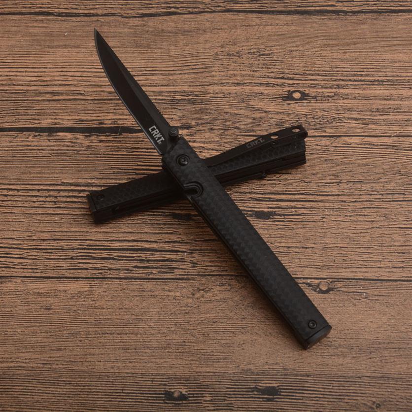 

Columbia CRKT 7096 Folding knife 8cr13mov blade double Glass-filled Nylon handle hunting self defense pocket knife EDC tool279Y