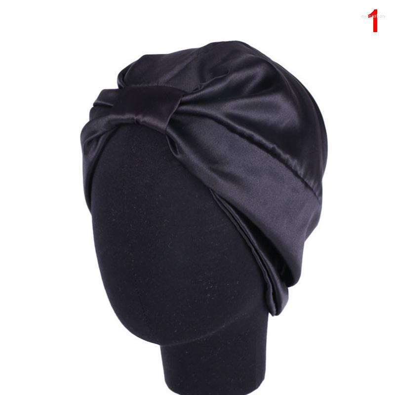 

Scarves Silk Salon Bonnet Women Sleep Shower Cap Bath Towel Hair Dry Quick Elastic Care Head Wrap HatScarves