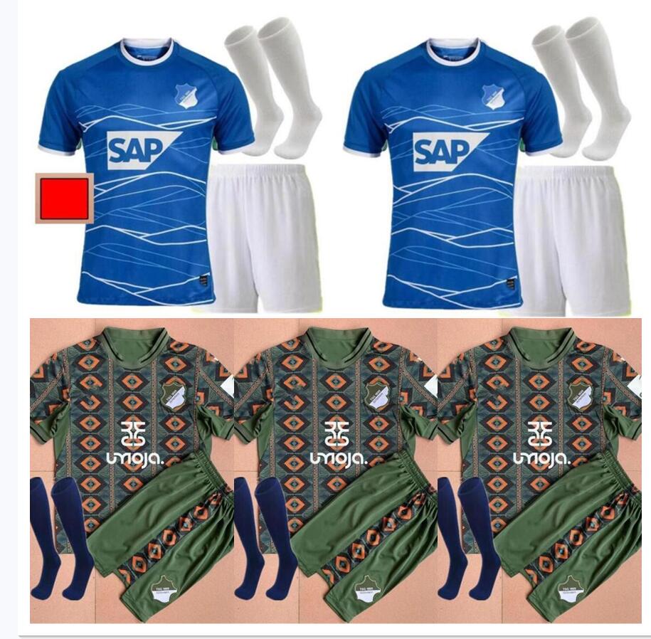 

22 23 TSG Hoffenheim Soccer Jerseys 2022 2023 Home Special KRMARIC BEBOU DABBUR GRILLITSCH BAUMGARTNER SESSEGNON BARKER ERROR Kits sock Full sets Football Shirts, Blue