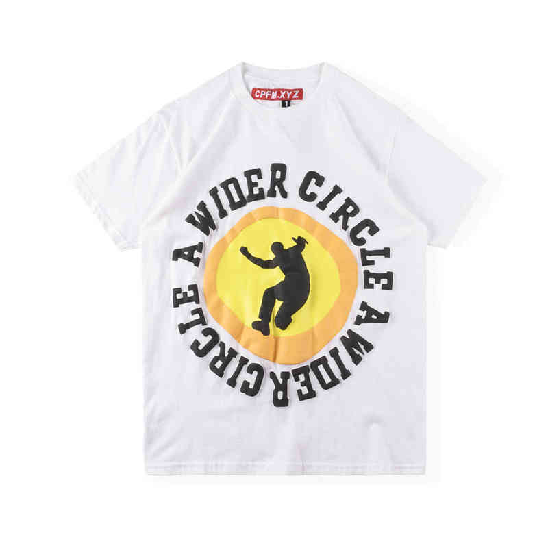 

Cpfm. Xyz T-shirt Honor De Gift Coconut Crew Neck Letters High Street TeeT220721