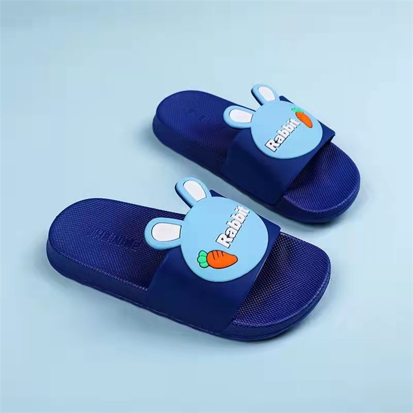 

Ears Cute SlipOn Childrens Breathable Home Indoor House Shoes Kids Slippers For Girls 220617, Pink