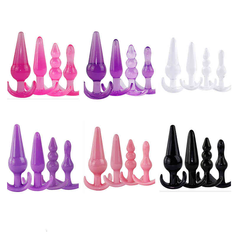 Clearance PromotionProstate Massager Vibrator Massage Sex Toys Butt Penis Cock Soft Plug Silicone Anal Dildo-image-797473426