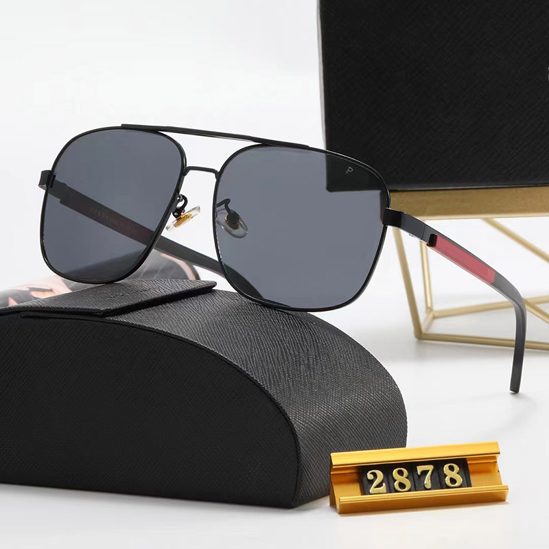 

Fashion Designer Sunglasses Pilot Vintage Frames Glasses for Man and Woman High Quality Polaroid Lenses 4 Color Optional