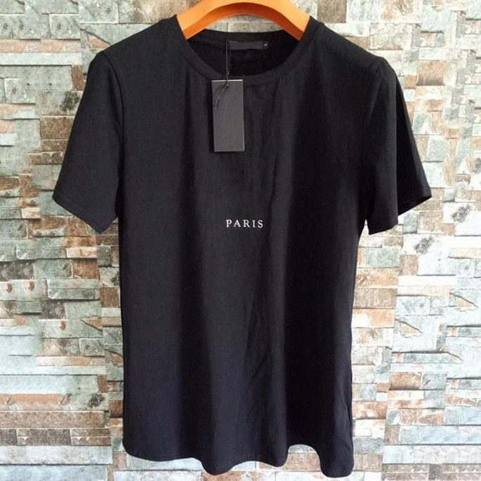 

Luxury Designer Mens T Shirts Letter Print TShirt graphic tees Black Fashion Summer Top Short Sleeve Asian Size S-XXL