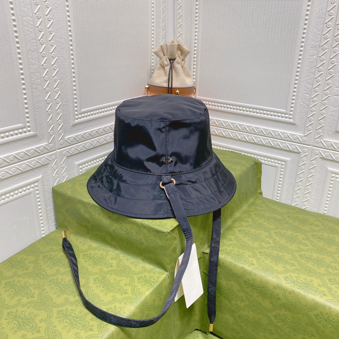 

Designers bucket hat fashion classic fisherman hats can be worn on both sides for men and women. It's great to match with shrink band for shading very nice, No.1