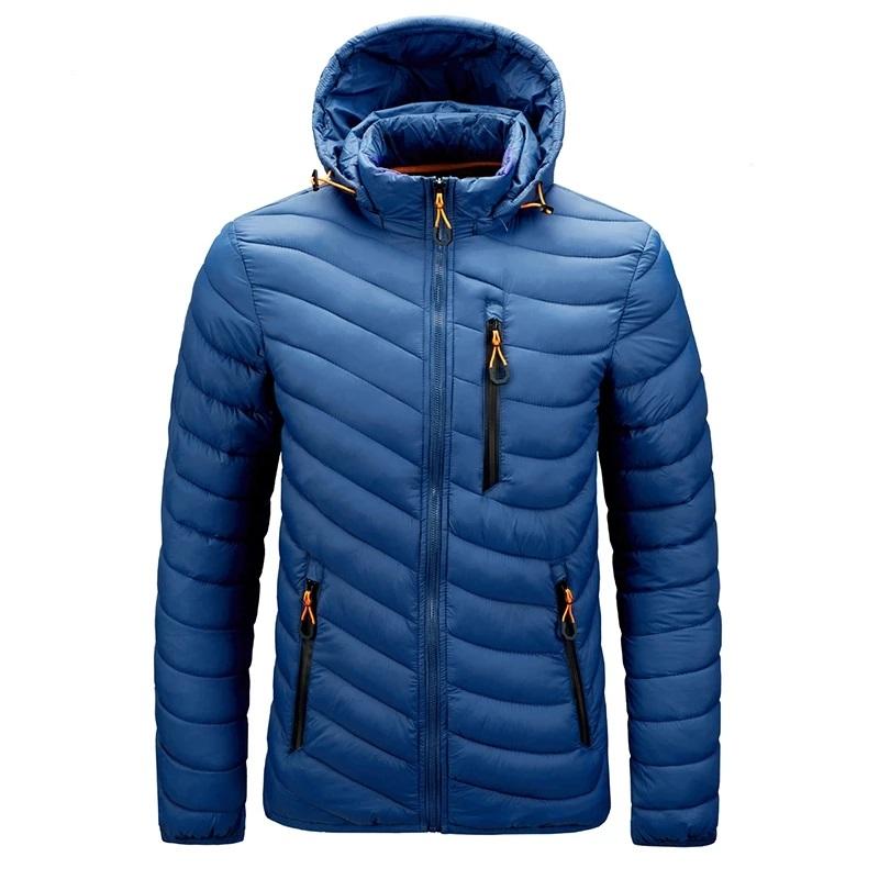 

Men's Down & Parkas Brand Winter Warm Waterproof Jacket Men 2022 Autumn Thick Hooded Mens Fashion Casual Slim Coats ClothesMen's, Black