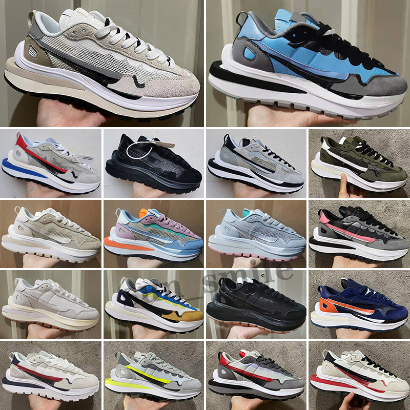 

waffle mens running shoes clot Pegasu fragment Undercover LDWaffle ld Pure Platinum Sail Royal Fuchsia men women trainers sports sneakers, Color 18