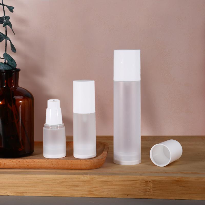 

Storage Bottles & Jars 15g 20g 30g 50g Small Volume Refillable Bottle Liquid Lotion Airless Vacuum Plastic Travel Cosmetic Container 10Pcs