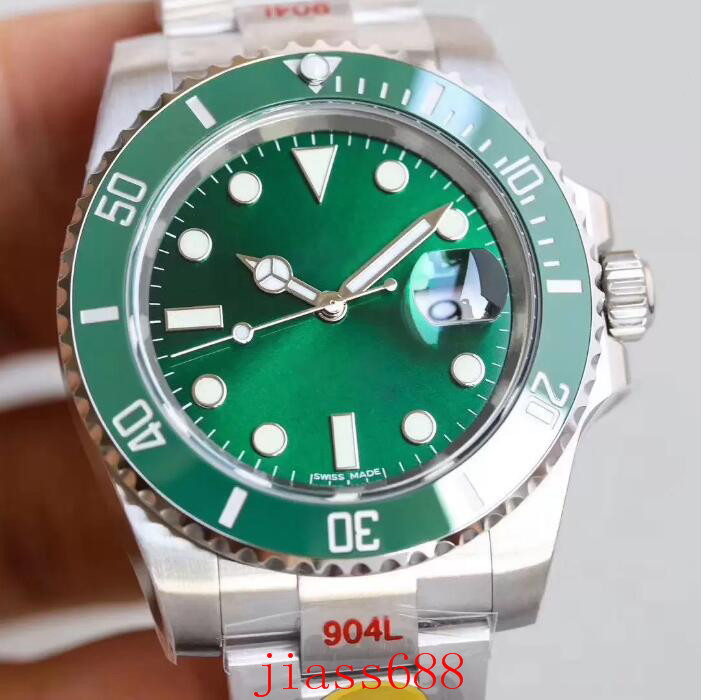 

N factory V11 116610LN ETA 3135 top Watches Sapphire Glass Mechanical Automatic watch Ceramic Bezel Dial Luminous diving 100M 904L, Black 3135