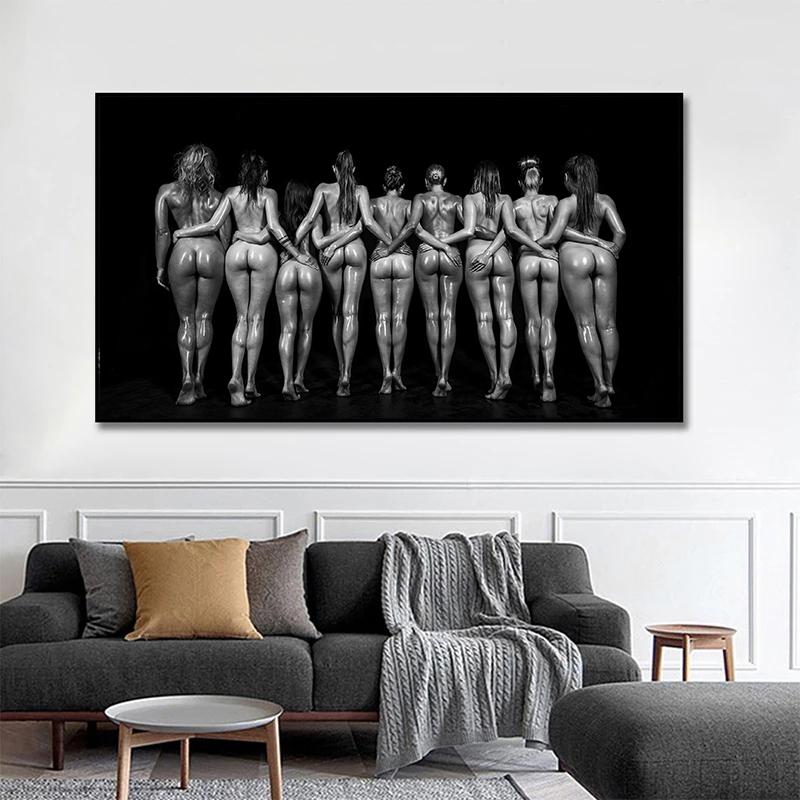 

Paintings Modern Nude Artistic Woman Model Posters And Prints Wall Art Canvas Painting Decorative Pictures For Living Room Home Decoration