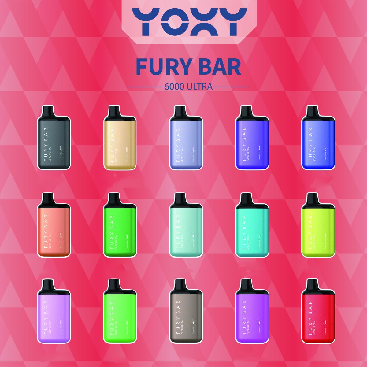 

Disposable E Cigarettes FURY BAR ULTRA 6000 puffs For Wholesale device Vapor pen