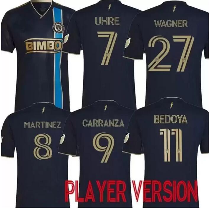

Player version 2022 2023 Philadelphia Union Soccer Jerseys MLS #10 MONTEIRO SANTOS MARTINEZ BEDOYA Uniform 22 23 AARONSON PRZYBYLKO Football Men kit Shirts