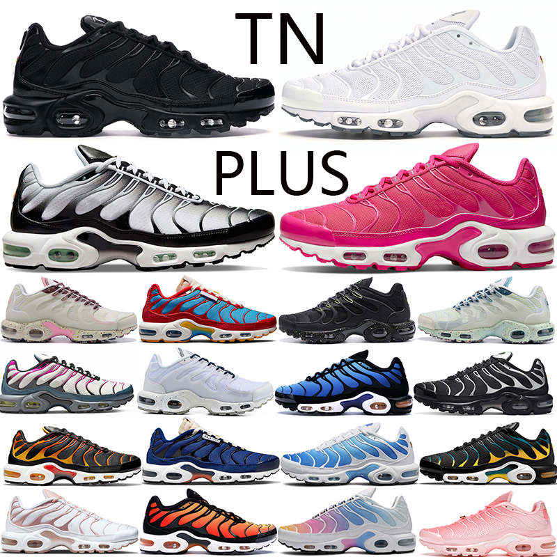 

Tn plus SE running shoes men women black White Tan Burgundy Volt Glow Hyper Pastel blue Oreo Orange Pink mens trainers outdoor sneakers sports size 36-46, 33