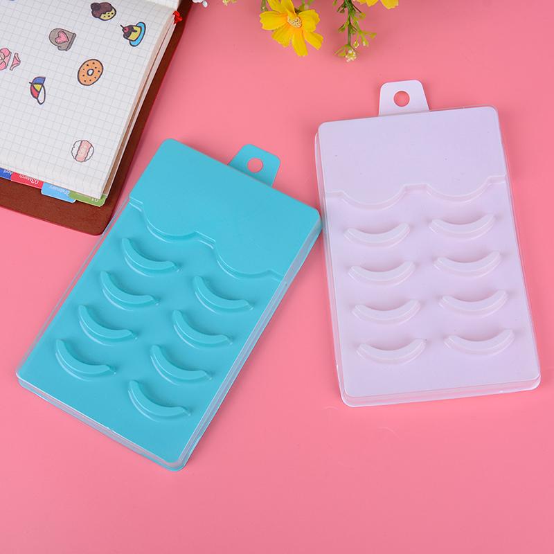 

Makeup Brushes 1PCS Plastic Eyelashes Storage Box Empty Case Container Holder For 5 Pairs Of False