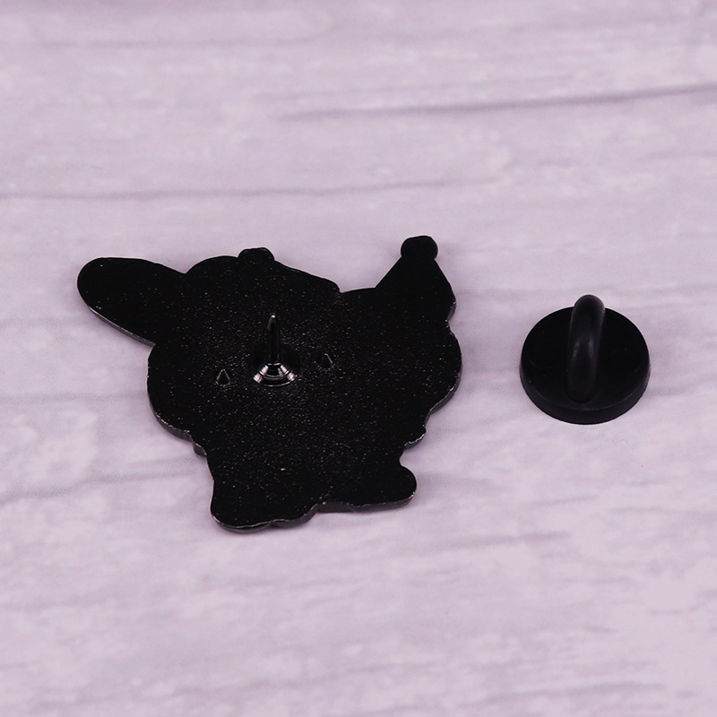 

Cute Melody and Bad Cool Lomi Brooch Animation Fantasy Magic Badge Pin Gift for Good Friends, Color #2