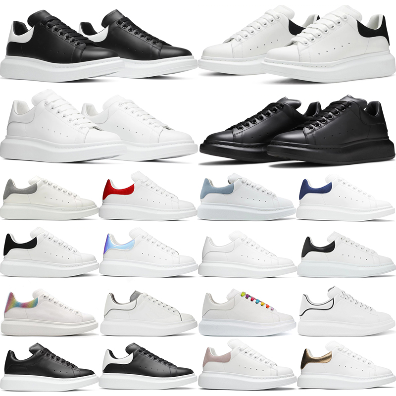 

High Quality Designer Sneakers Luxury Men Women Casual Shoes White Black Suede Leather Iridescent Paris Blue Beige Mens Outdoor Platform Shoe Size 36-45, #1 white black suede