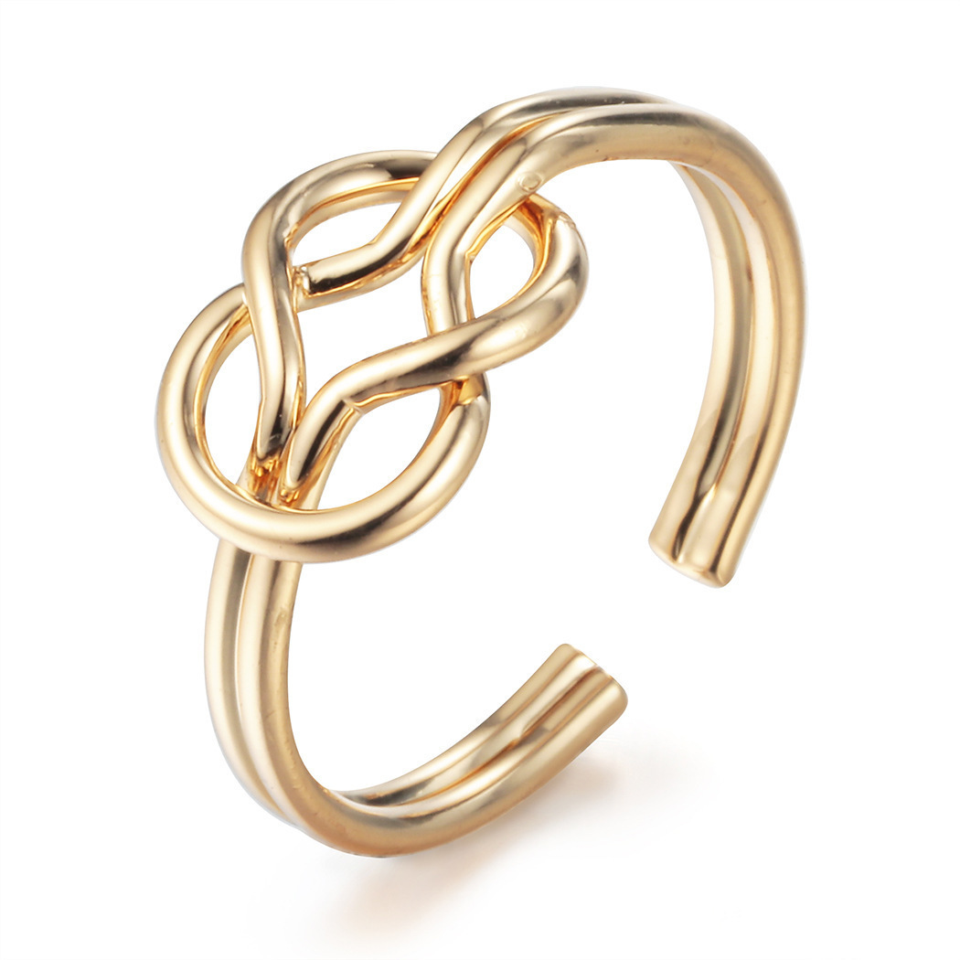 

Gold Endless Love Word Ring ,forever Love Rings For Women