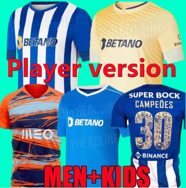

22 23 FC Porto CAMPEOES 30 soccer jerseys 2022 2023 Camisa SPECIAL Titulos Futebol Clube LUIS DIAZ MATHEUS MEHDI Maillots De Foot MAREGA seils shirt fan Player version, 22/23 away 1