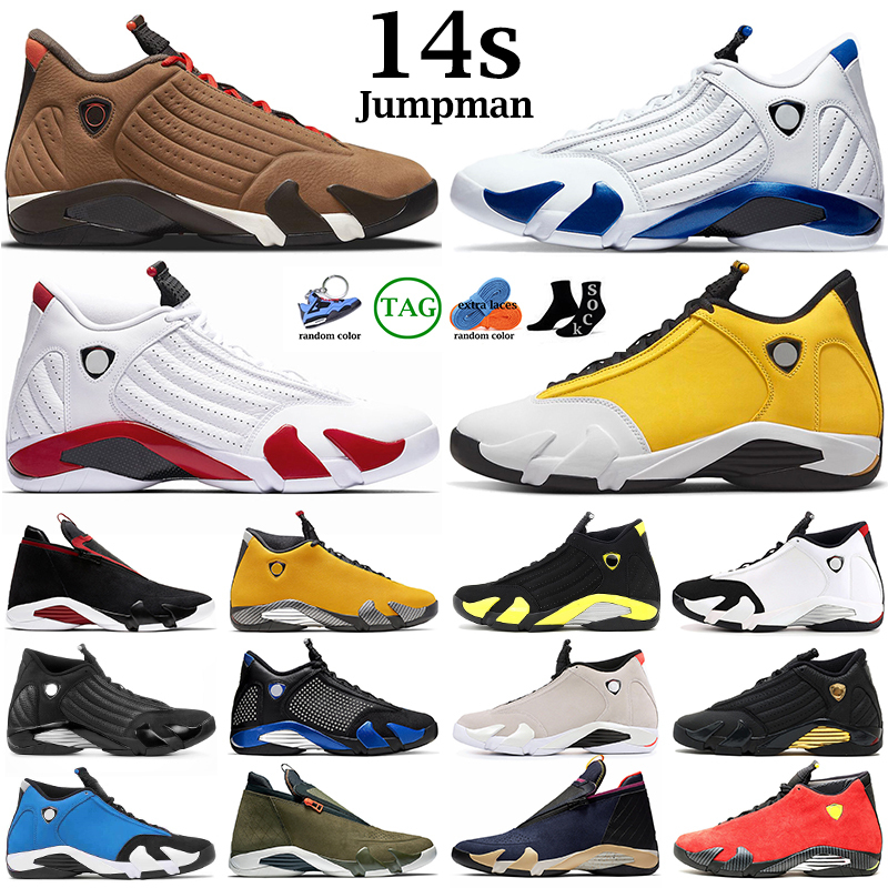 

Mens Basketball Shoes 14s Jumpman 14 Ginger Candy Cane Winterized Gym Red Fortune Hyper Royal Lipstick Last Shot Chameleon Men Trainers