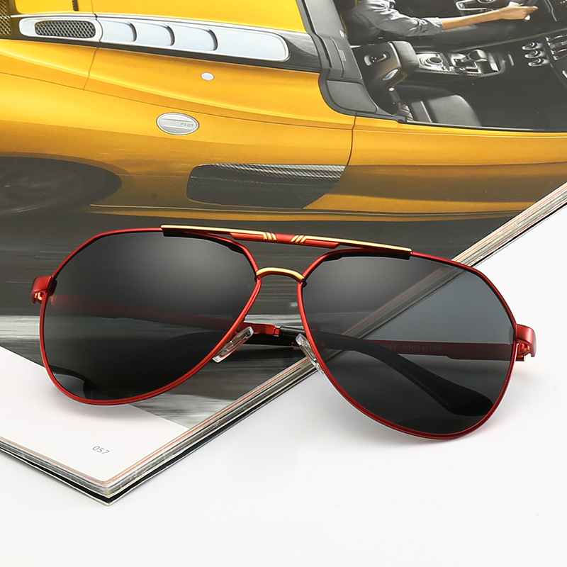 

Fashion Brand designer Polarized mens Sunglass Driver Fishing Glasses Male Eyeglasses Trend 4 color optional with box