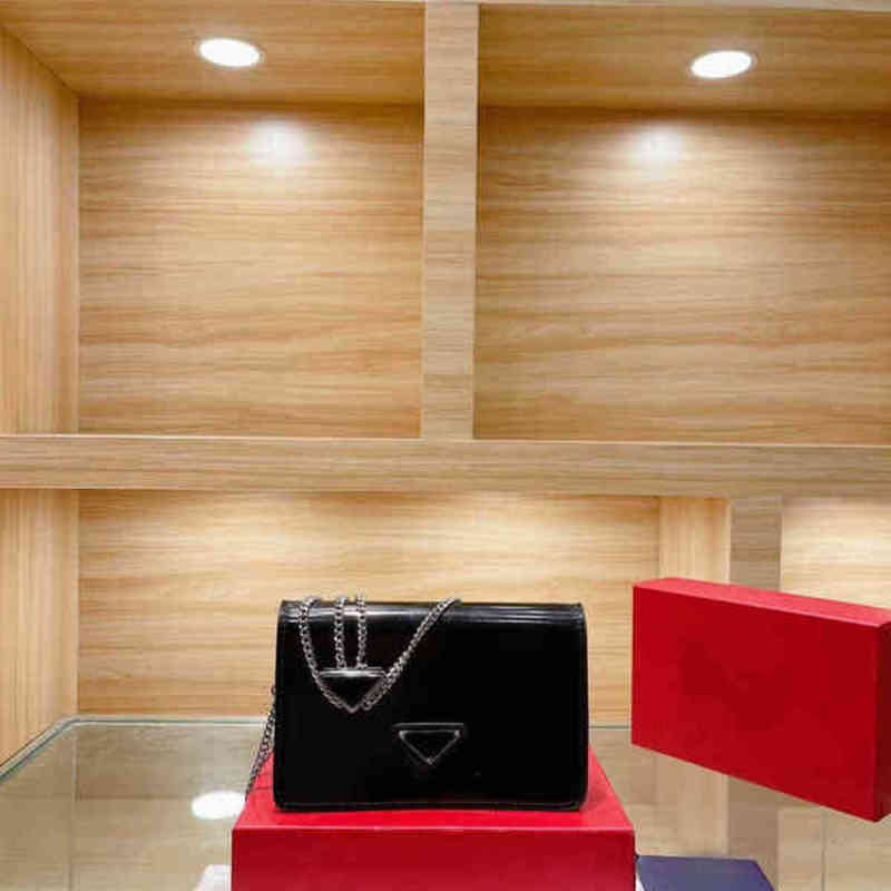 

Shoulder Bags Shoulder Fashion Women Handbags Messenger Leather Small Square Designer Tote Crossbody Female Purses 1019 961H, Black