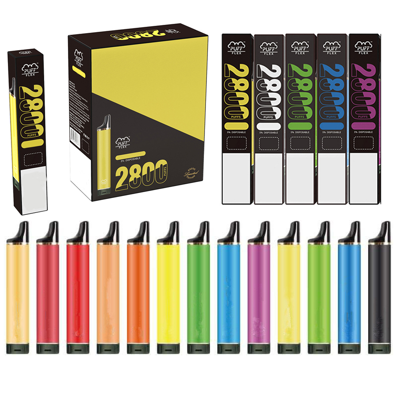 

Original Puff Flex Disposable Vape e cigarettes Filex 5000puffs Pods 1500mAh Battery 2800 puffs Prefilled Bar Plus vaporizer vapor