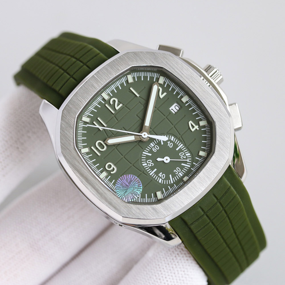 

Classic Mens Watch Automatic Mechanical Watches 42mm Waterproof Fashion Business Wristwatch Sapphire Montre De Luxe Gifts for Men, Colour 2