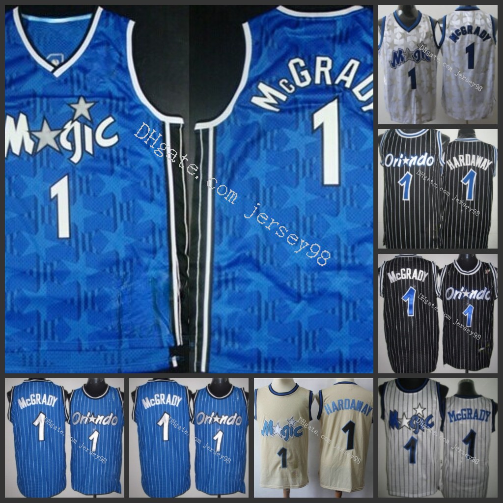 

Orlando''Magic''men 1''Tracy McGrady retro Basketball''Jersey