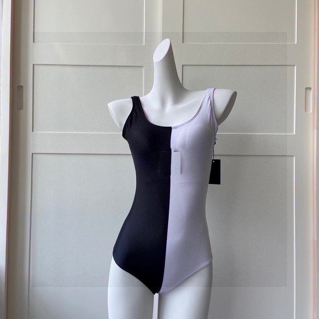 

Women' Swimwear bikini sexy lace-up halter belt one-piece swimsuit star same style tank top Hot pants 2022 hot fashion long sleeve beach wear