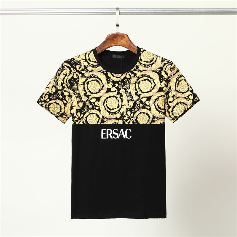 

Men's T-Shirts Colorful Letter Print Brand Men Short-sleeved T-shirt Designer Outfits Tee Shirt Homme Spring O-Neck Tshirt#73, 01