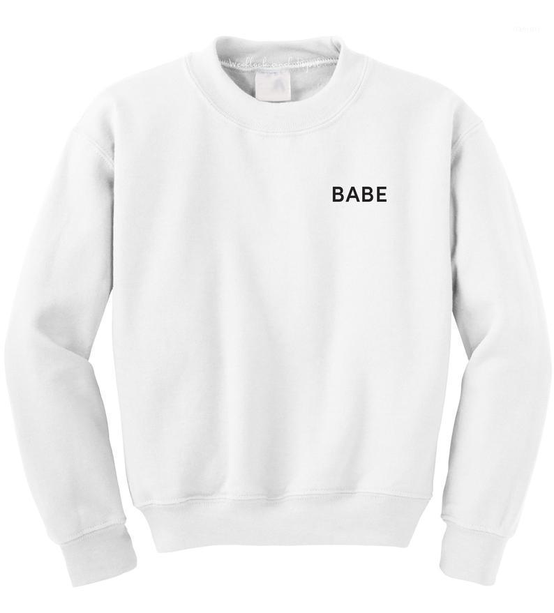 

Skuggnas Arrival Babe Sweatshirt Bachelorette Jumper Girls Trip Camping Hiking Casual Long Sleeve Outfits Women' Hoodies & Sweatshirts, G9901