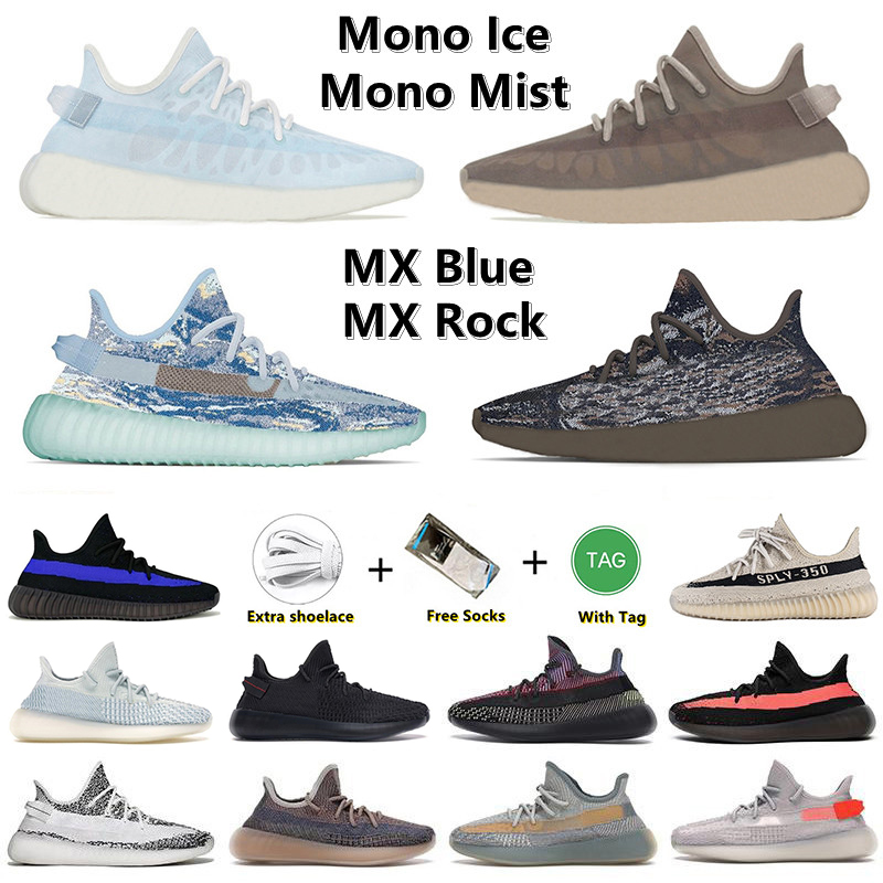 

Mens Designer Running shoes Mono Ice Mist Clay MX Oat Rock Beige Black Dazzling Static Black Reflective Bred Yecheil Cloud White Zebra women trainers sports sneakers, 36