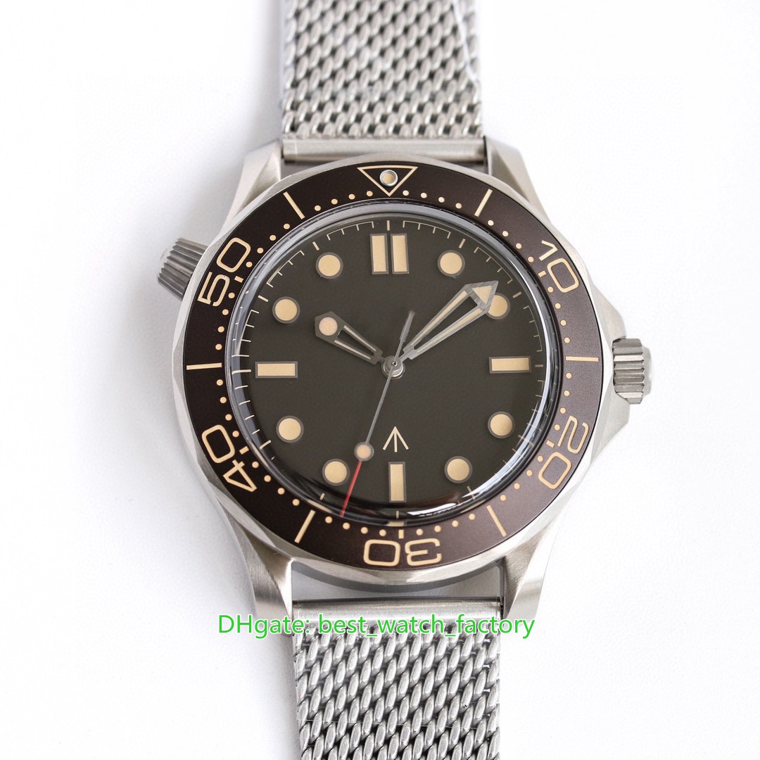 

ORF Maker Super Version Watches 42mm James Bond 007 300M Titanium No Time To die Sapphire CAL.8806 Movement Mechanical Automatic Mens Watch Men's Wristwatches