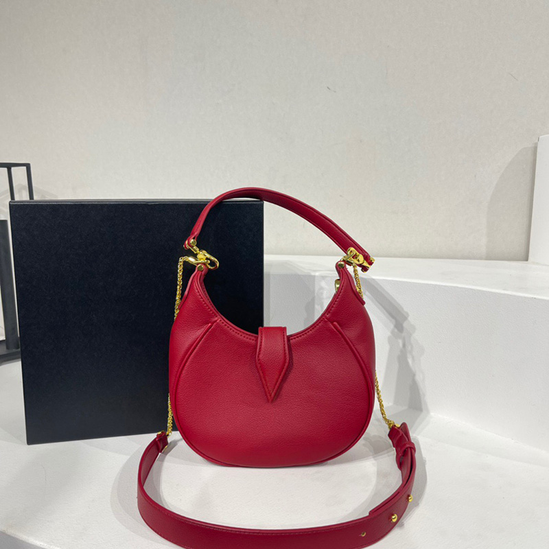 

Crossbody Designer Bag Women handbag high quality Luxurys Designers Shoulder Bags genuine leather handbags With chain, Orange