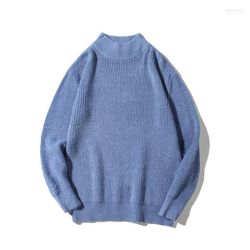 

Men's Sweaters Lincici Men 's Knitwear Neck Sweater -fitting Casual Round-neck Solid Color Long Sleeve Loose 2022 Autumn And Winter Perf22, Black