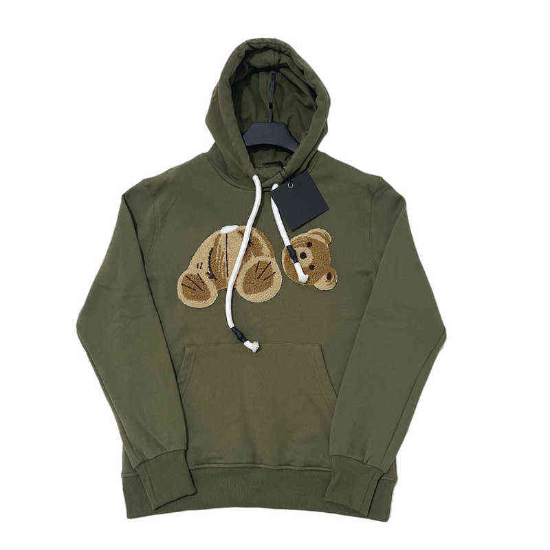 

plamHoodies Sweatshirts Spring Desgienr Men Hoodie Long Sleeve Palm Broken Bears Hoody Mens Pullover Sweatshirt Loose Teddy Plams Q5, 12