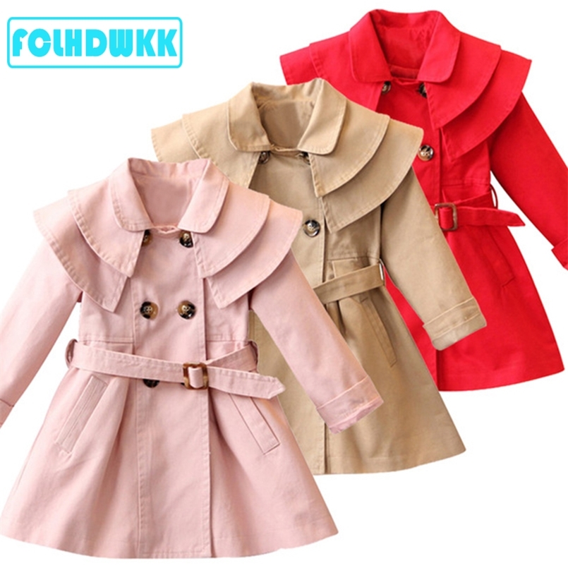 

Jackets spring autumn girls jacket coat Children Outerwear Coat long sleeve Kids Clothes Baby Girls Jackets For baby girl 210Y 220826, Picture color
