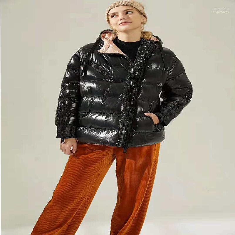 

Women's Down & Parkas Winter Coat Female 2022 Hat Long Sleeve Black Red Jacket Womens Jackets Brands Oversize Jacket1 Kare22